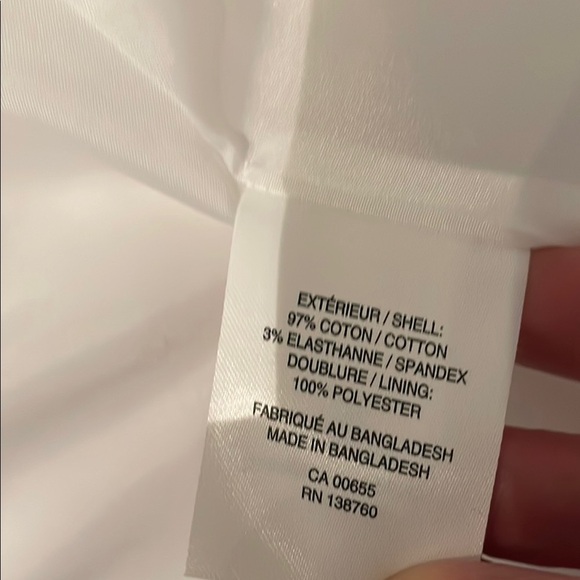 Reitmans White Lightweight Blazer Tailored Fit - Picture 7 of 7